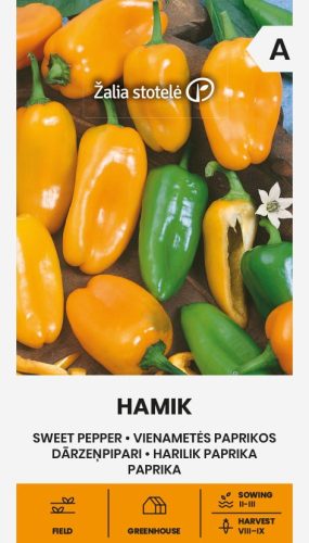Édes paprika HAMIK vetőmag